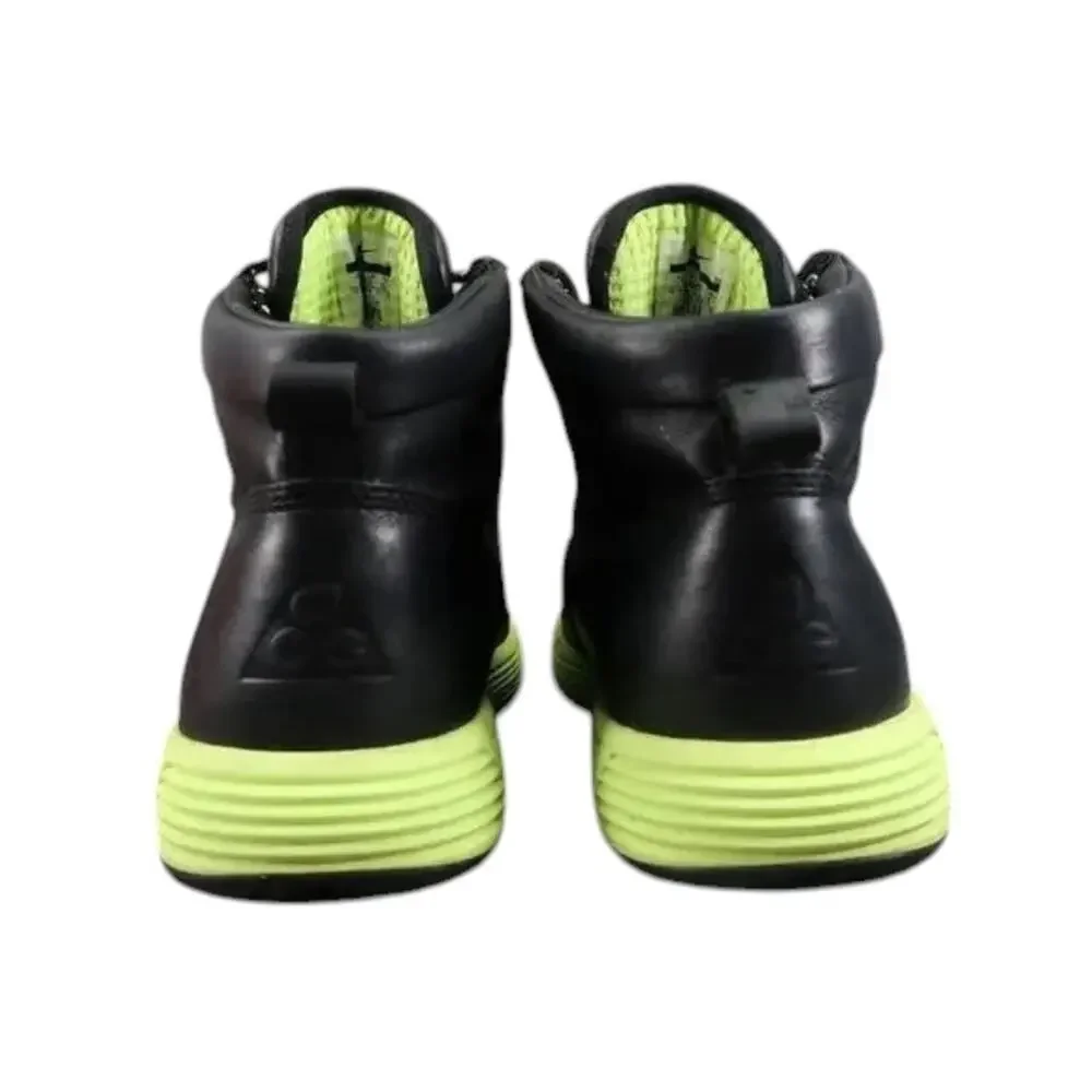 Nike Shoes Mens 7 Sneaker Boots ACG Lunarpath Black Volt Leather Hi Top Outdoor